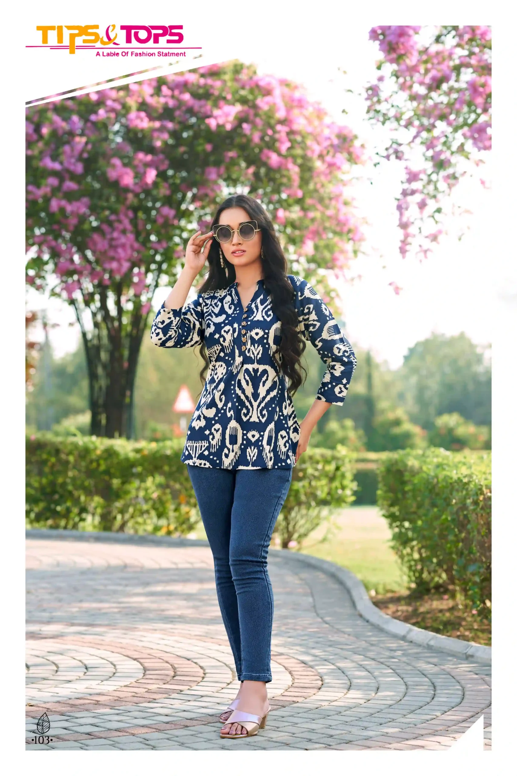 Tips & Tops Baby Vol 03 Heavy Rayon Print Wholesale Fancy Kurtis Catalog — Wholesale Kurtis, MPA wholesale from Surat — Photo 2